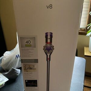Dyson Vacuum Cleaner with Gray and White Design BRAND NEW in BOX